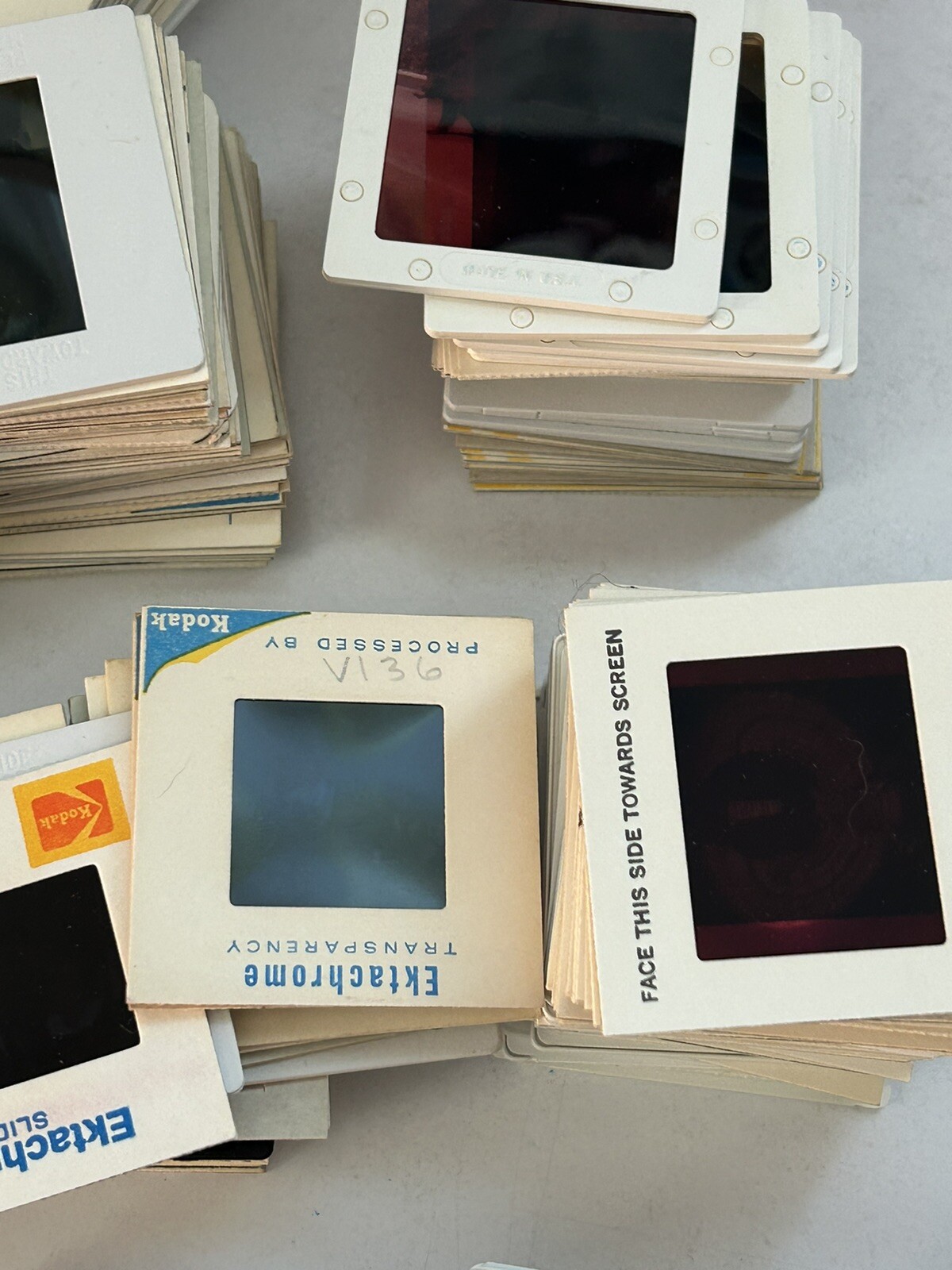Lot Of 300+ Unsorted Various Dates Worldwide Vacation 35mm Color Slides