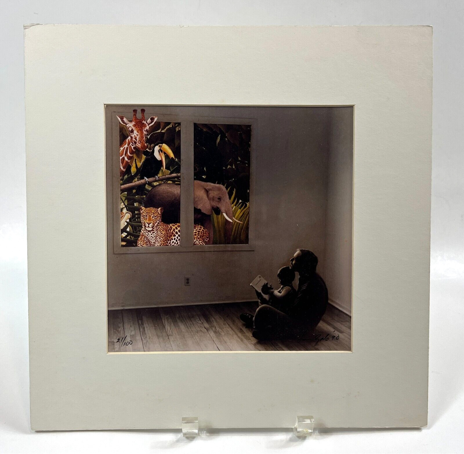 Vintage Lou Zale Limited Edition Magic Realism Fantasy Art Photography