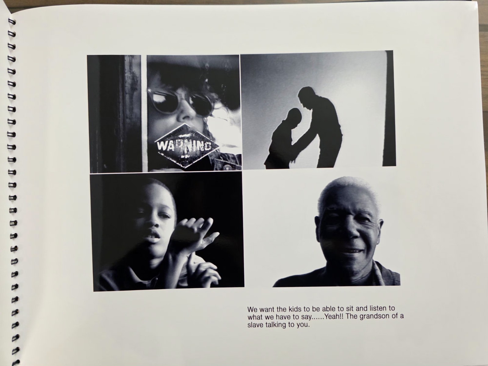 Dreams Large Spiral Bound Photography Book 12.5×9.5 Photo Essay Richard Avedon