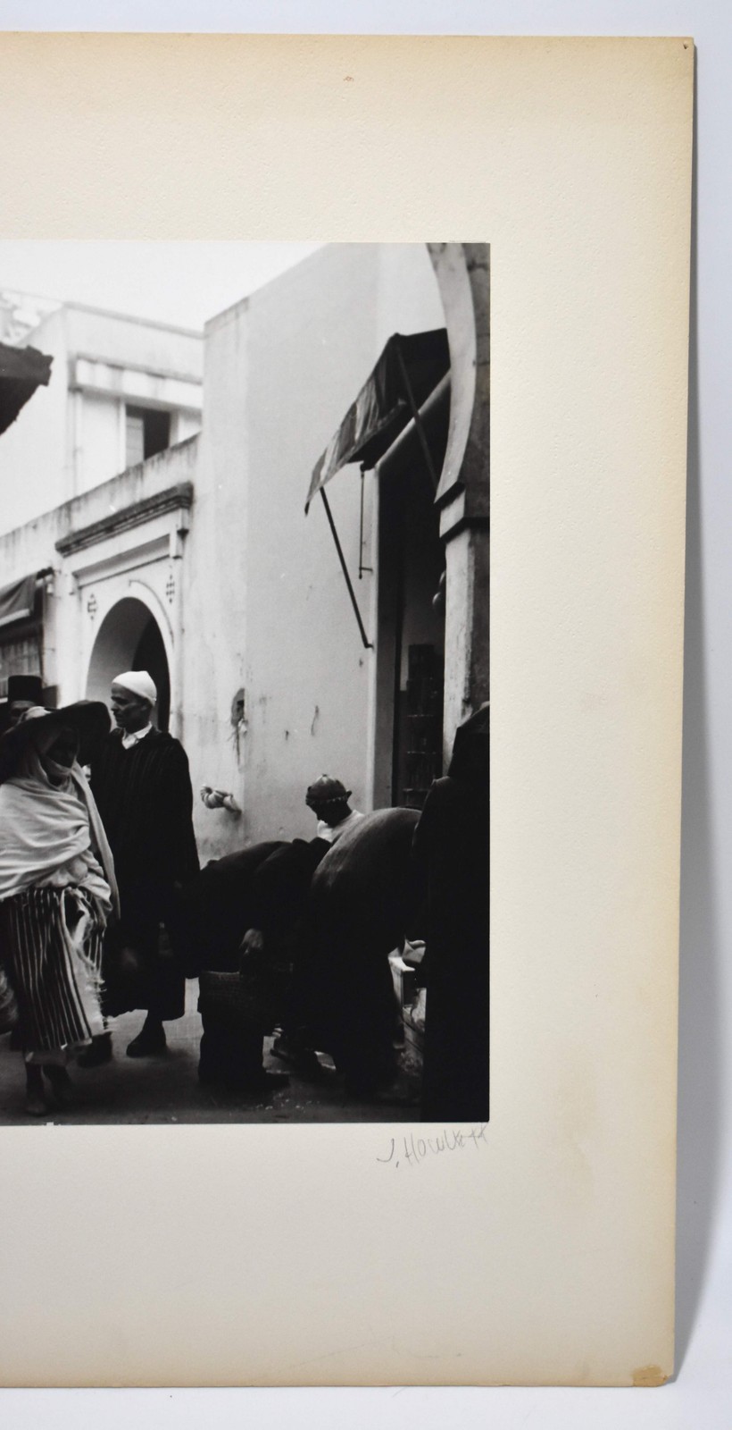 Vintage James W. Howlett Black and White Photograph, ‘Tangier Morocco’