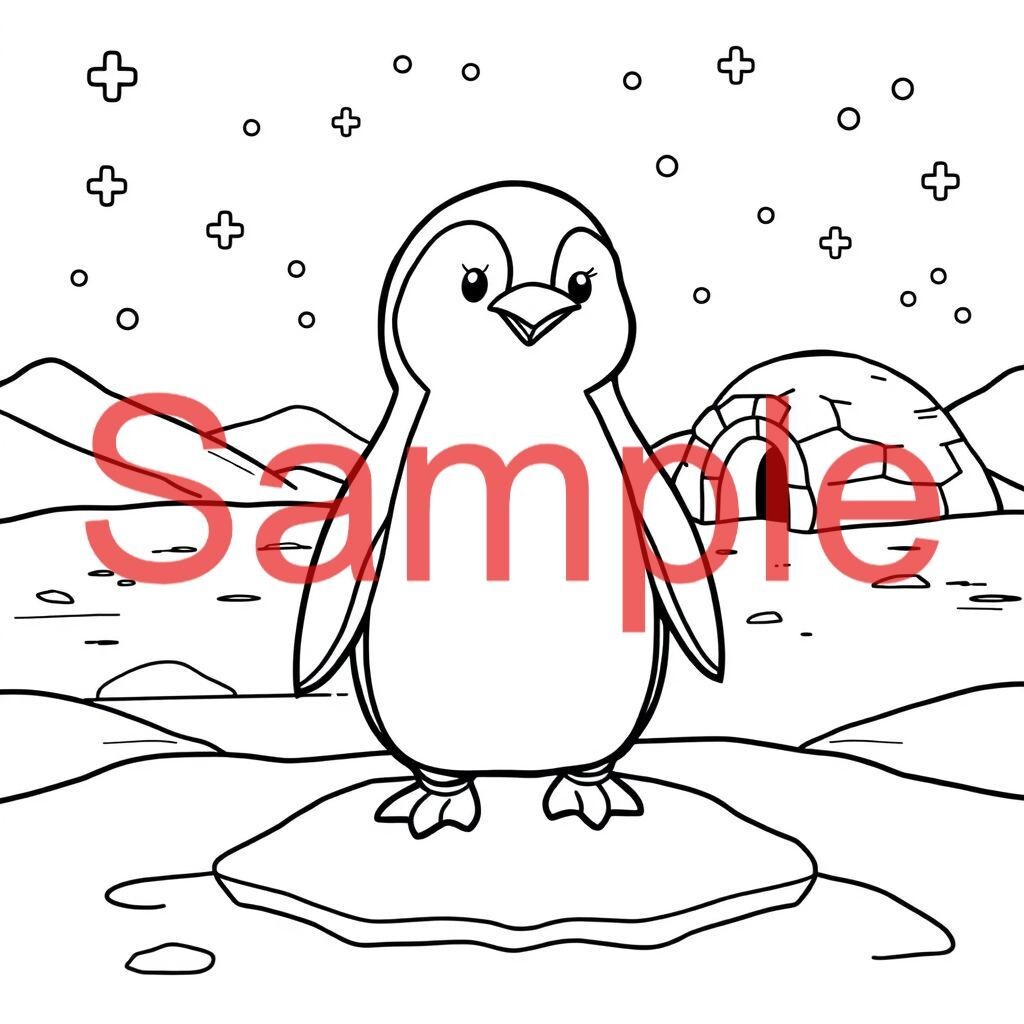 Coloring Book for Kids – Fun Safari & Forest Animals | 10 Adorable Scenes