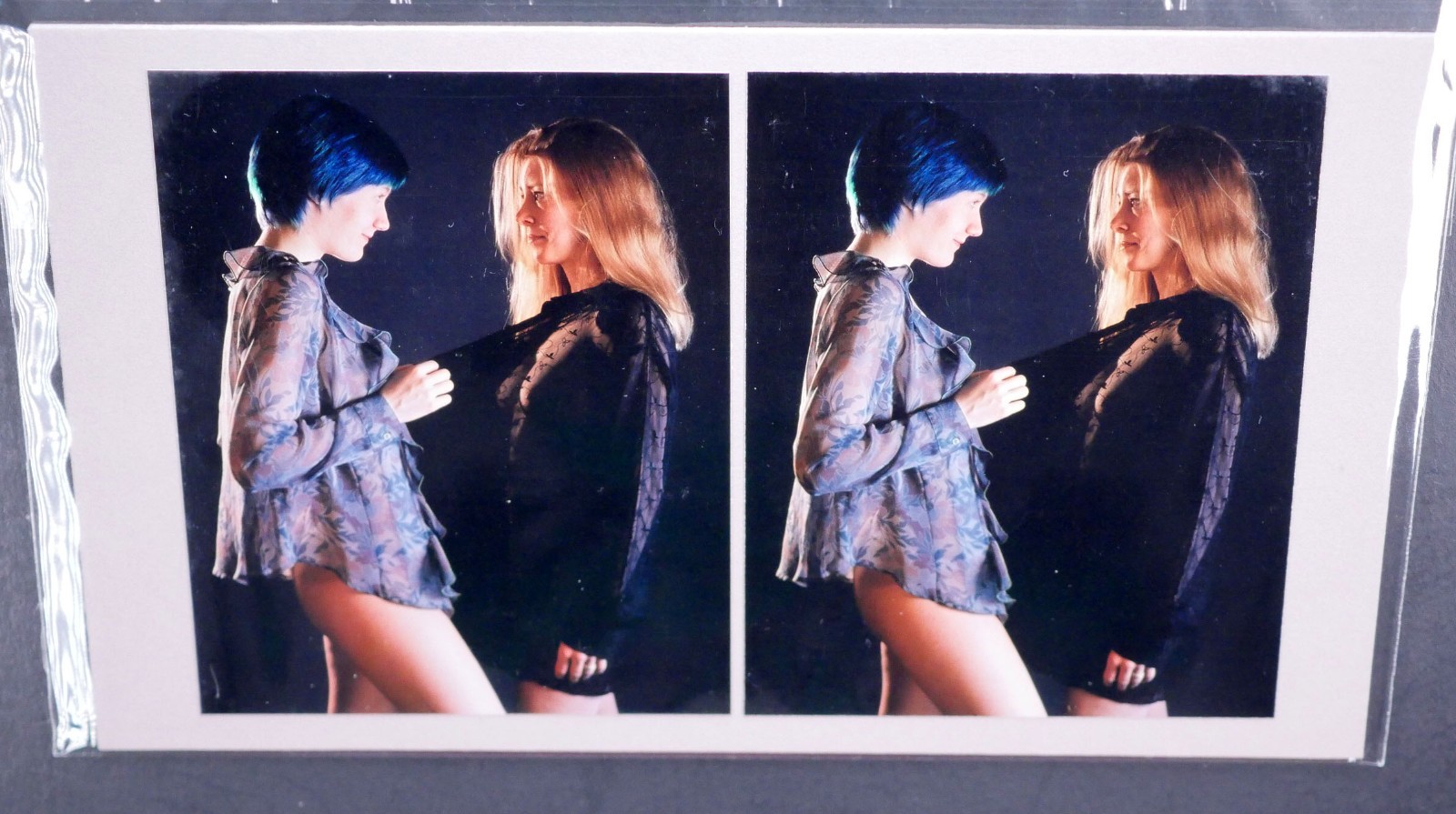 Boris Starosta 3D Stereoview – Morgan & Betty 1716 – nude model signed 2004