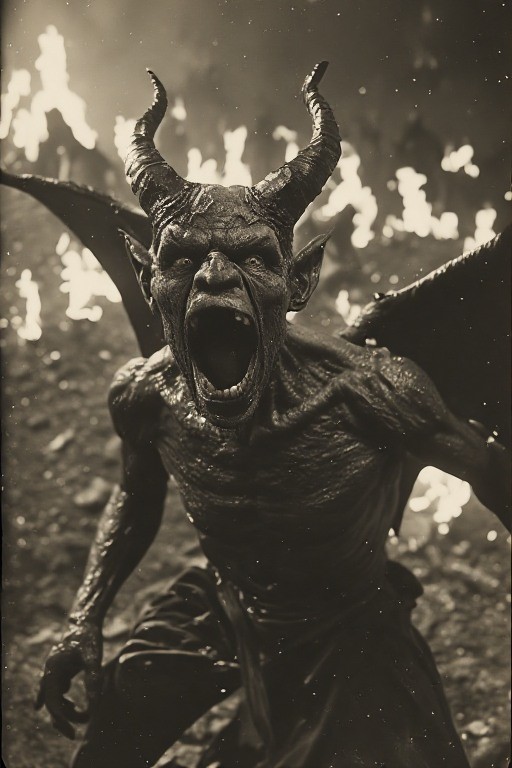 5 ~ 4X6 Glossy 666 Fine Art ‘ SATAN / HELL ‘ Photo FANTASY Set ! 2013598392