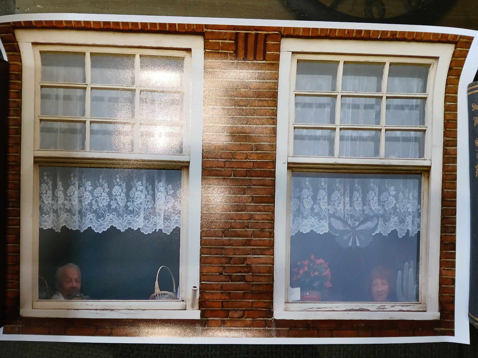Marty Weiss Photograph. “Holland Window” 19″ x 13″ W/COA