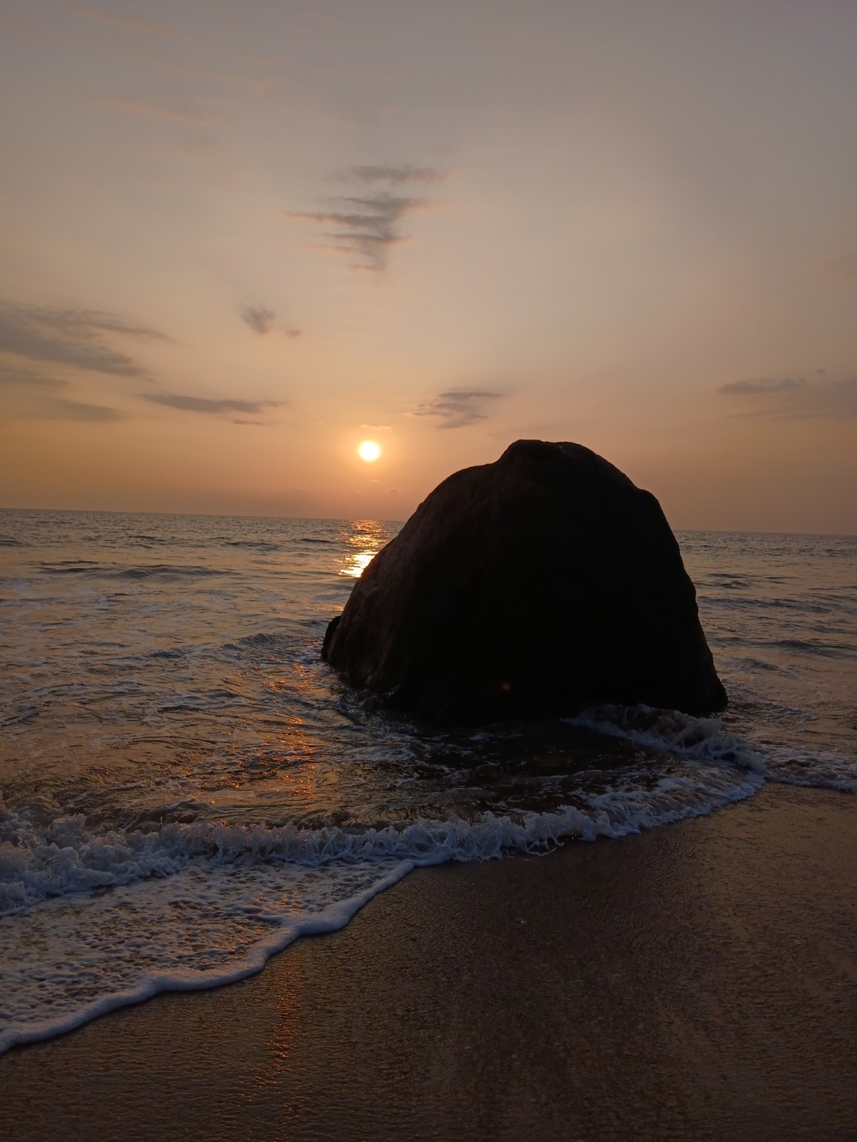 Sri Lanka Sunset Nature Beach Sun Photograph Photo Beautiful Image For a print