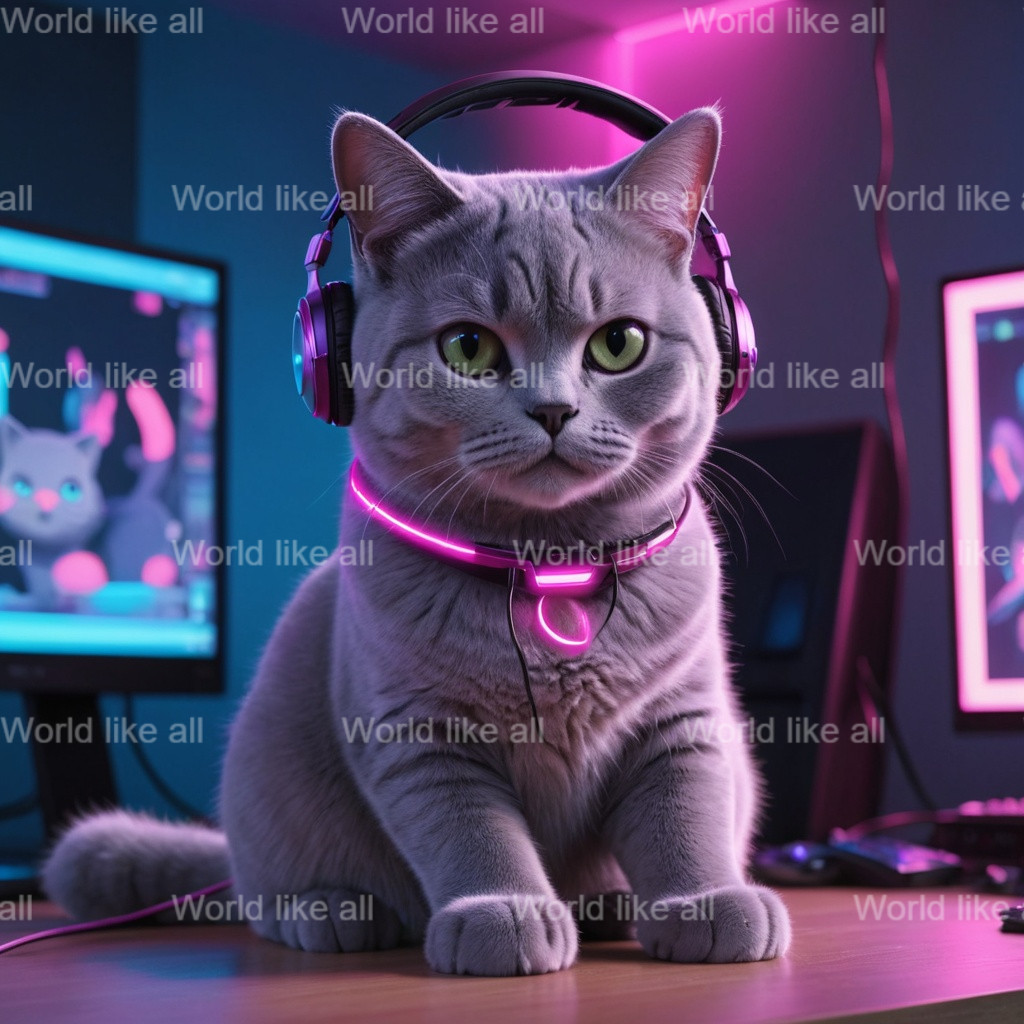 26 Cute Cats Bundle: 3D Pixar Style Art | Ultra-HD 4K Digital JPG Collection