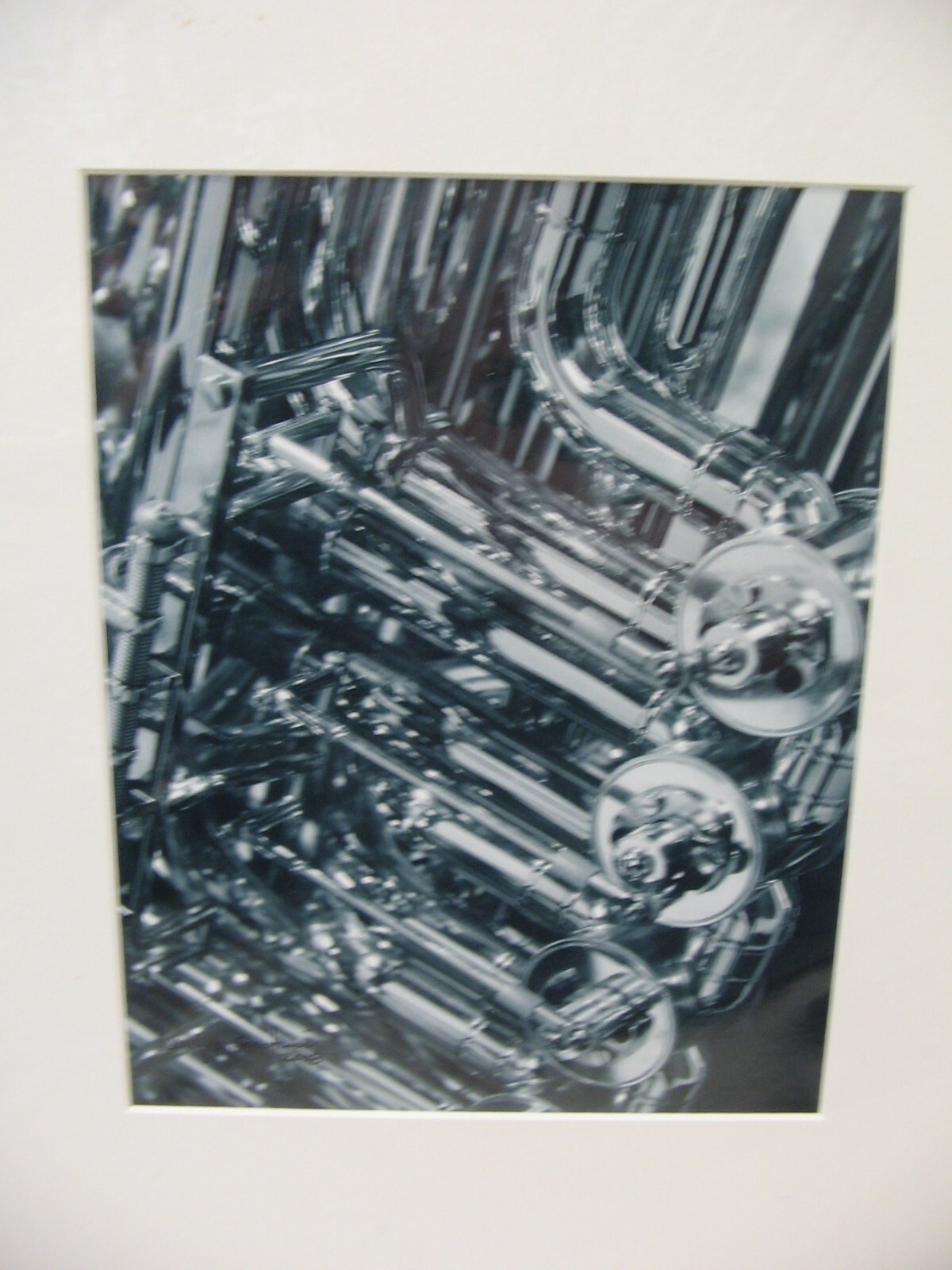 ART PHOTOGRAPHY Saxophone Valves B&W Matte Paper 16×20 By Larry Santucci