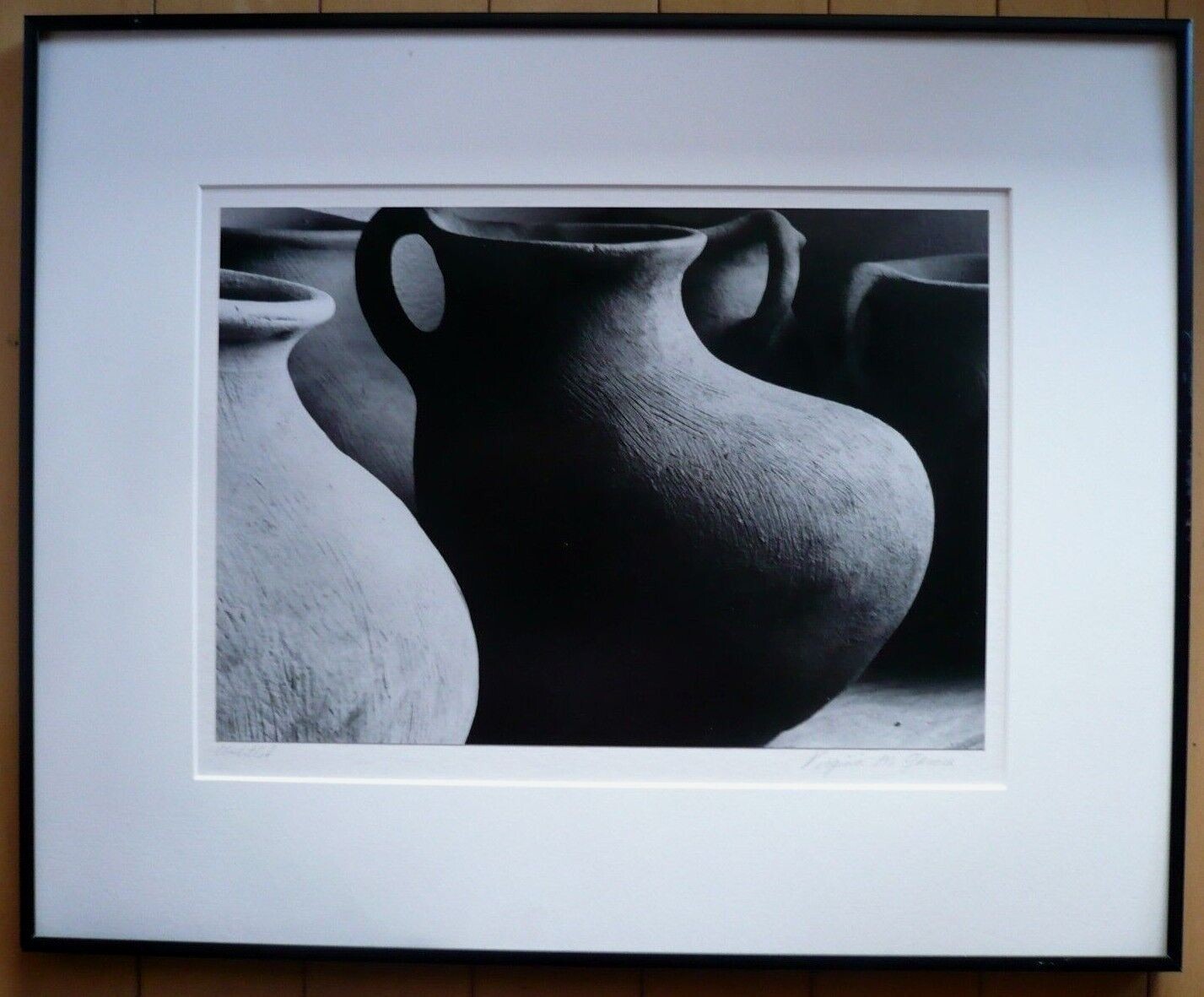 VIRGINIA M. GARCIA PHOTOGRAPHER NATIVE POTTERY MODERN MODERNISM REALISM SHAPES