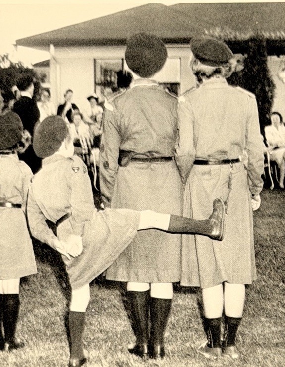 Girl Scout Ceremony Toronto Canada 1958 Fotofolio Art Photo Print Card 4.25”x6”