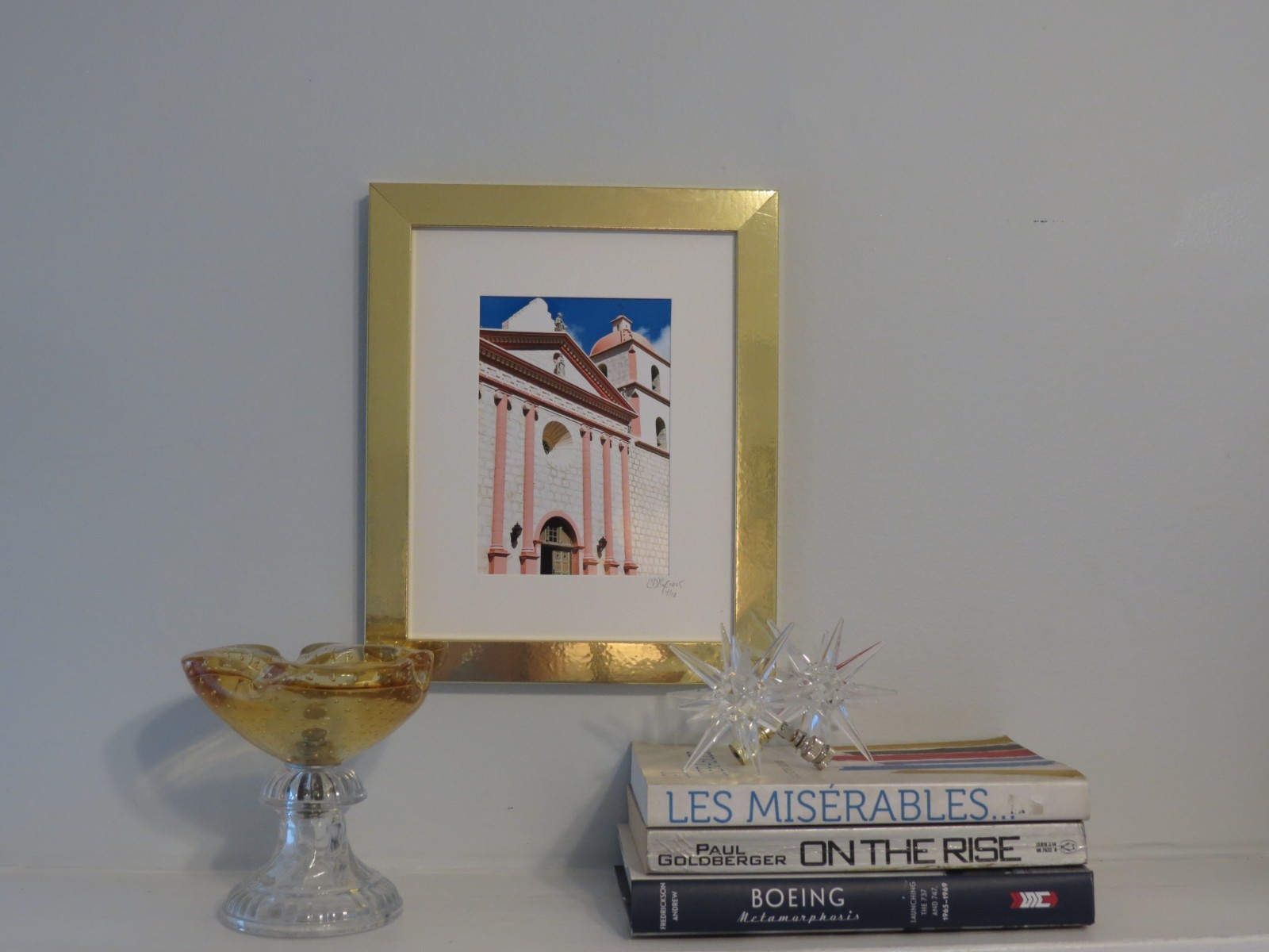 California Architectural Travel Photography, Framed, Signed