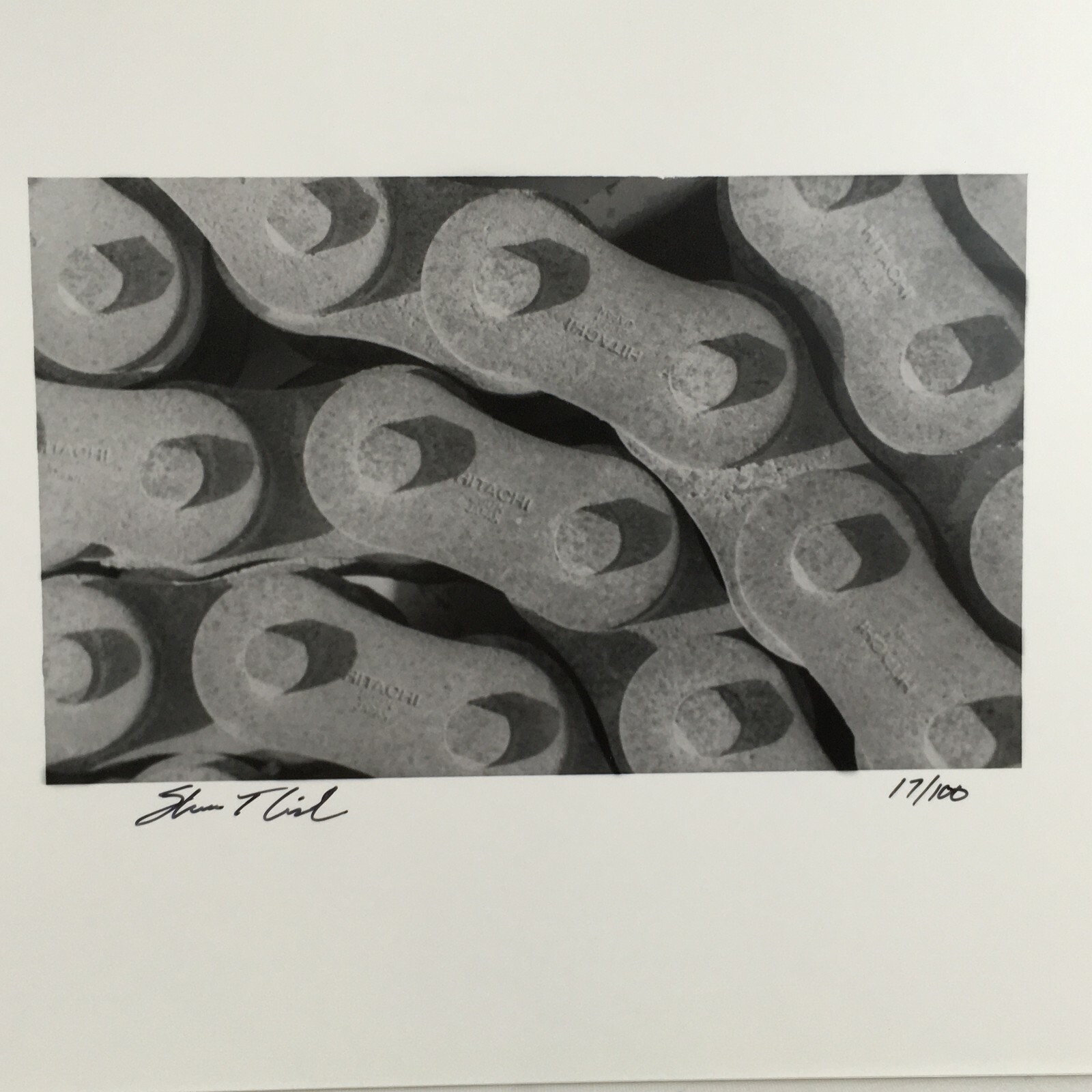 Black & White Photo Abstract Links Signed Numbered Traditional Art Photography