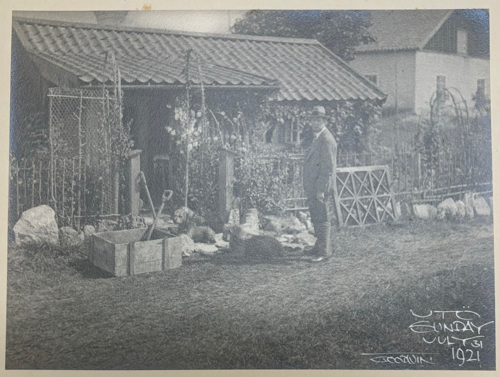Collection of HENRY BUERGEL GOODWIN Uto Sweden & Portrait GELATIN Photographs