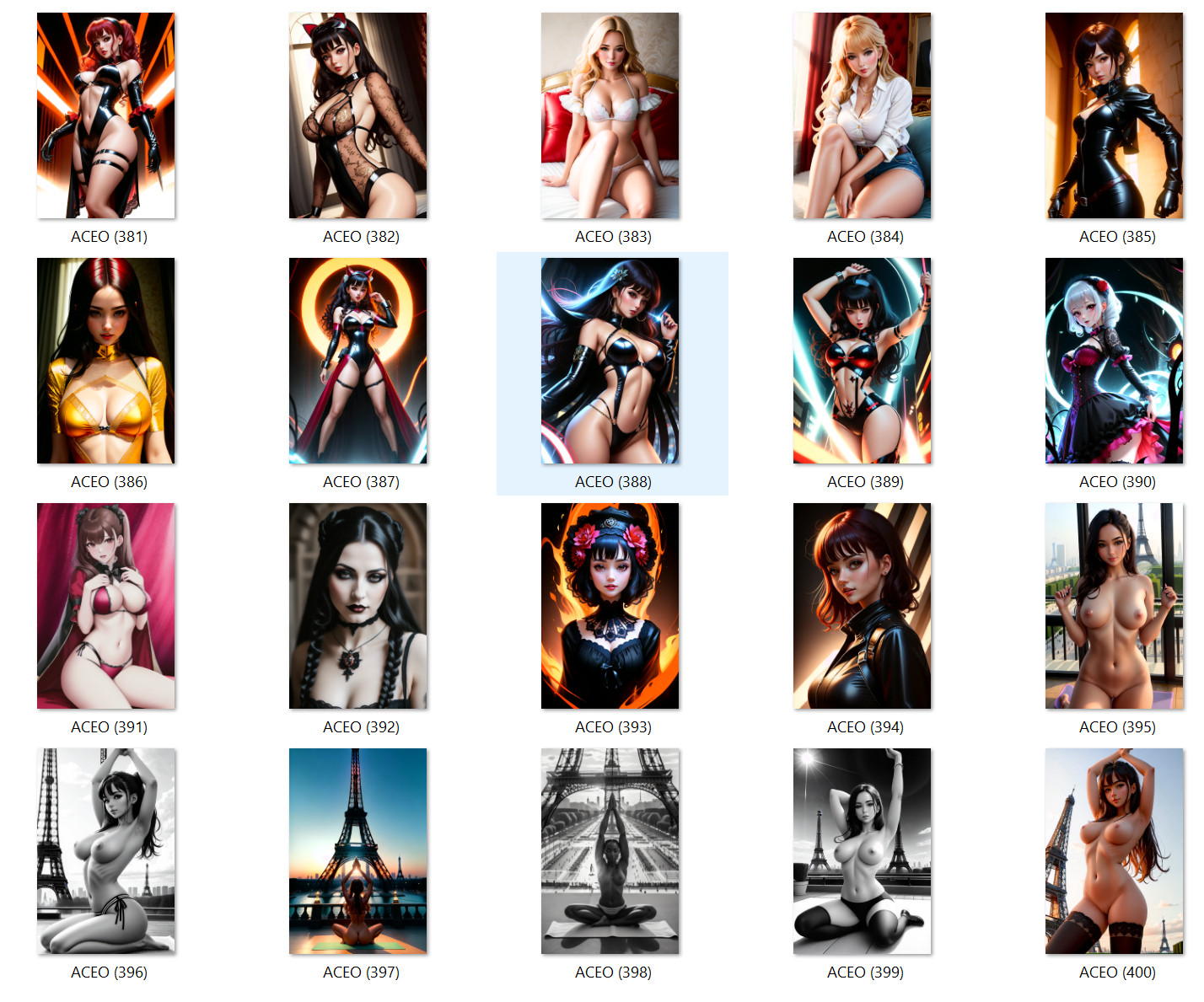 LOT 100x 4×6 Nude Picture Photograph Pinup-Girl Woman Model Female Risqué ot26