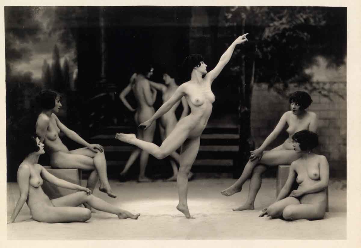 8 Photo SET by Albert Arthur Allen – Vintage 1920’s Nudes ART DECO