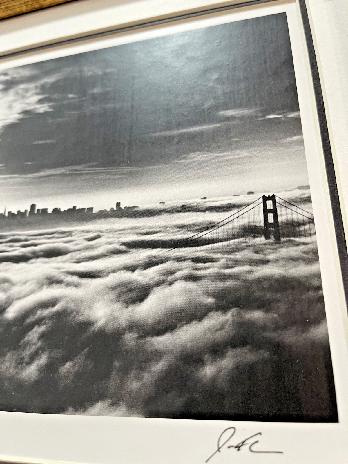 Jessie Kalisher “San Francisco Sunrise” Framed Art Print 5×7 in 10×12 Frame