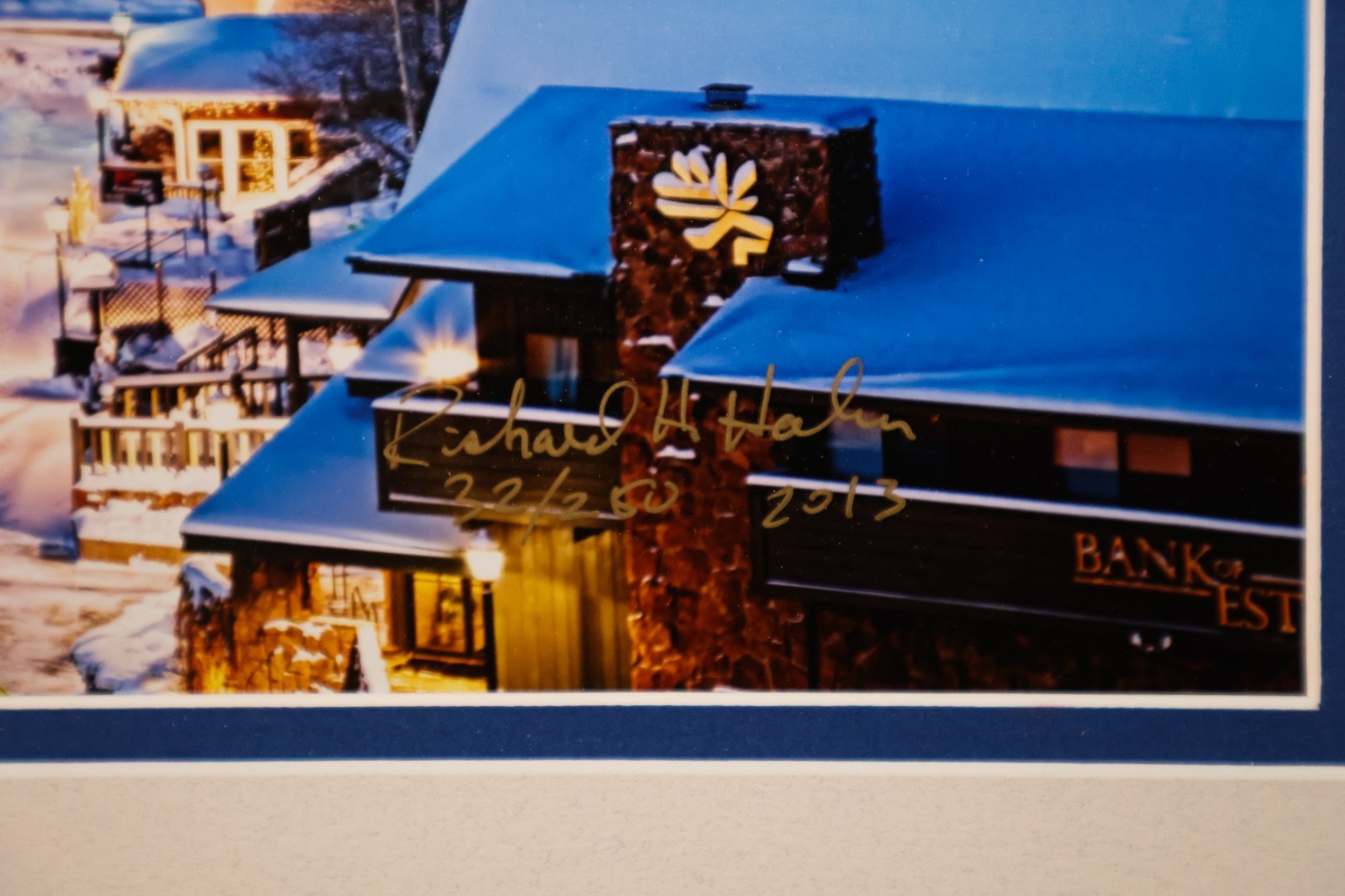 LImited Edition, Downtown Estes Park, CO, Winter Night shot 2013