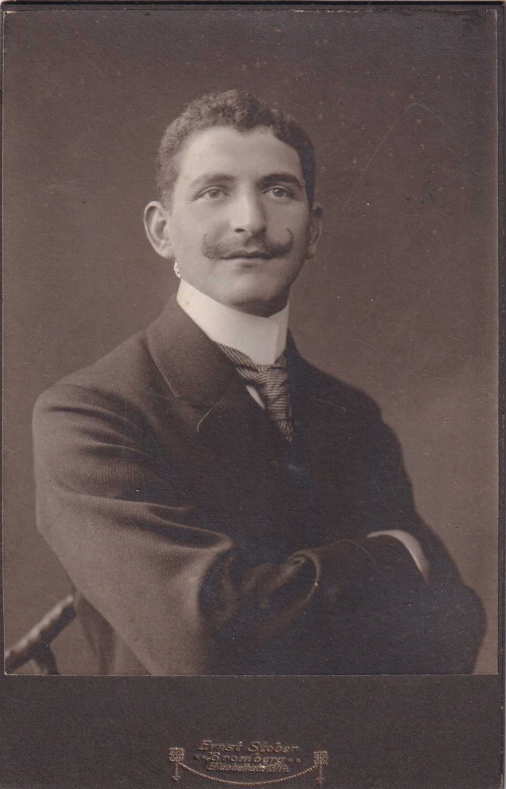 Ernst Stober KAB-Gentleman Portrait-Bydgoszcz around 1910