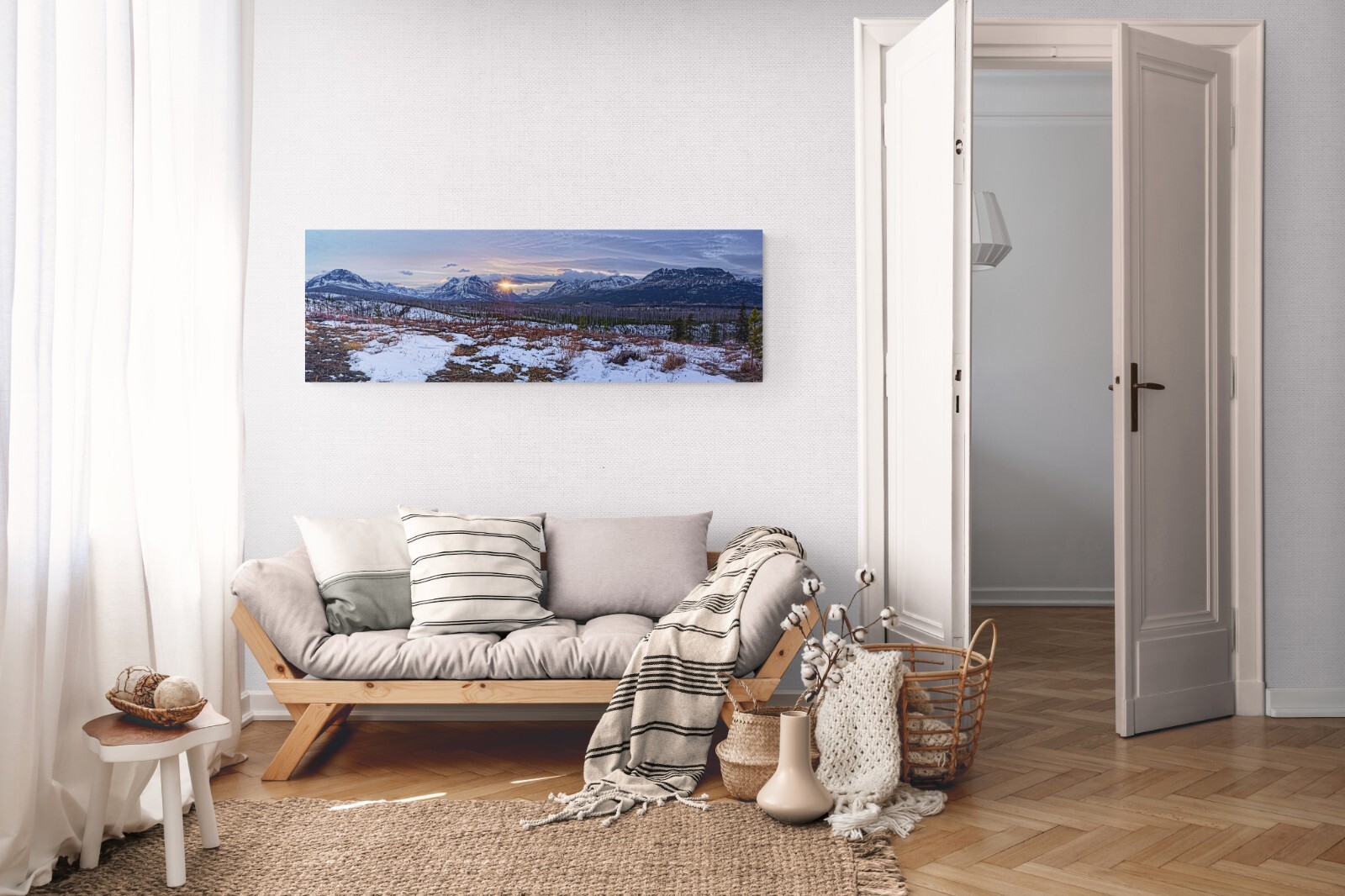 Sunset Nature Photography Panoramic Glacier National Park Signed Artist Proof