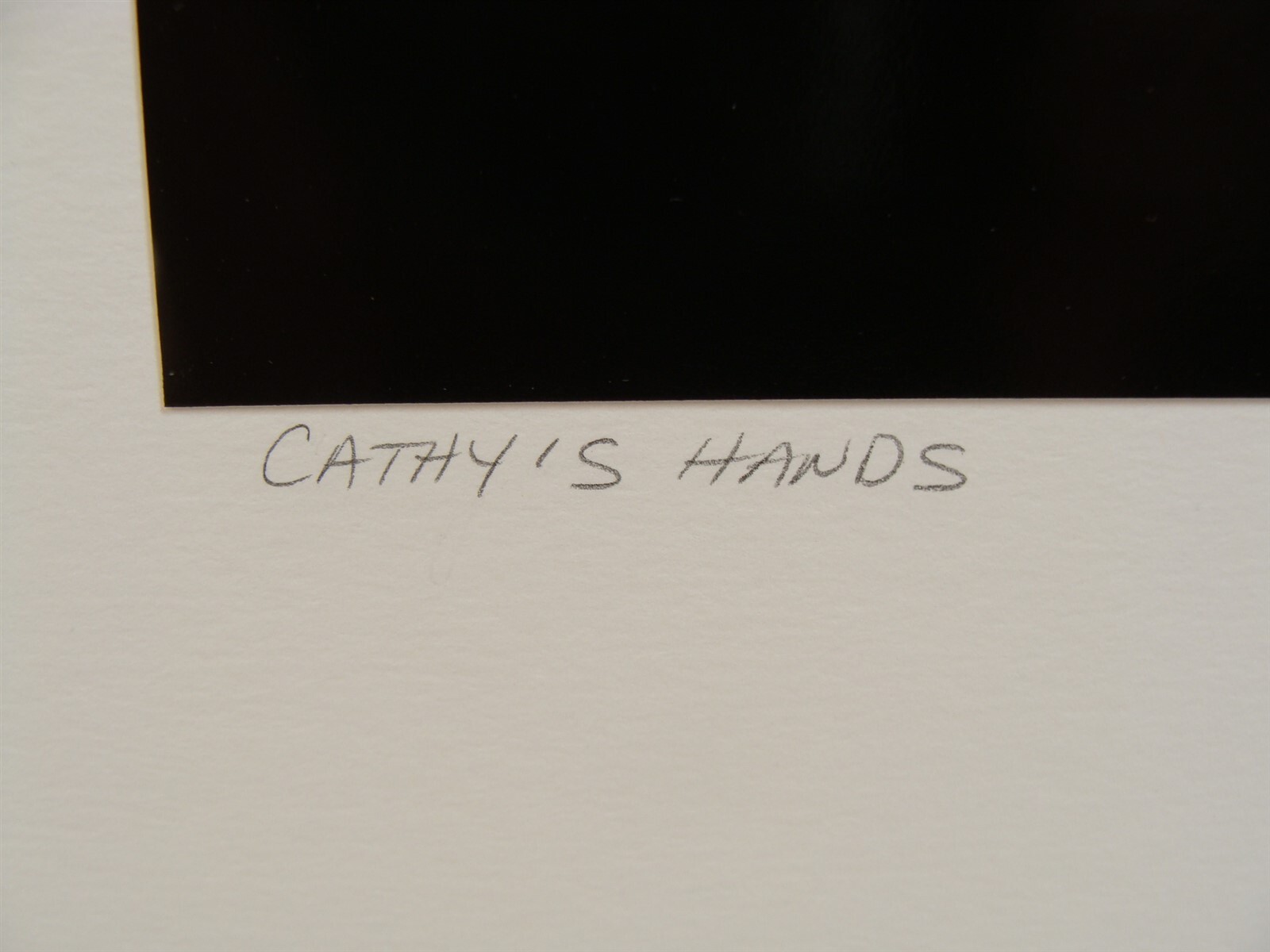 2 Original 2007 Charles Fendrock Hands Photograph