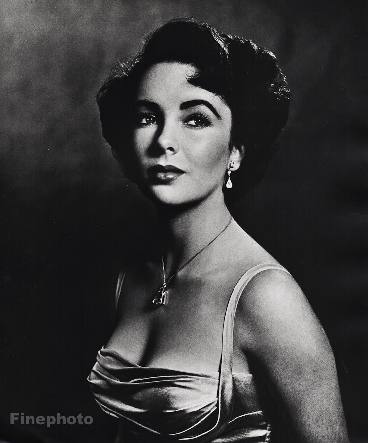 1948 Vintage Elizabeth Taylor By PHILIPPE HALSMAN Movie Actress Photo Art 16×20
