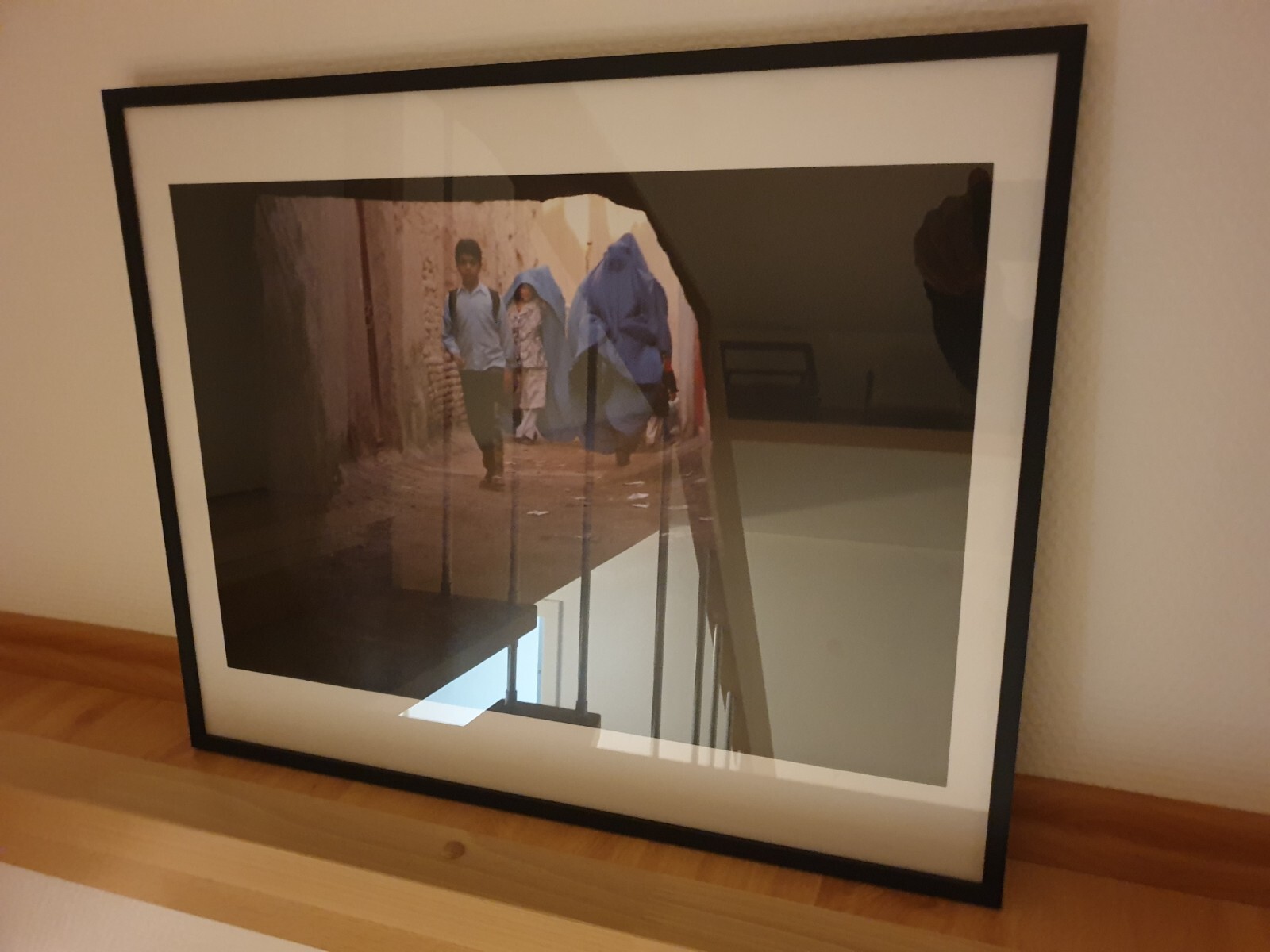 SINGLE PIECE – Original Photo The Gang, in Steel Frame, War Zone Afghanistan