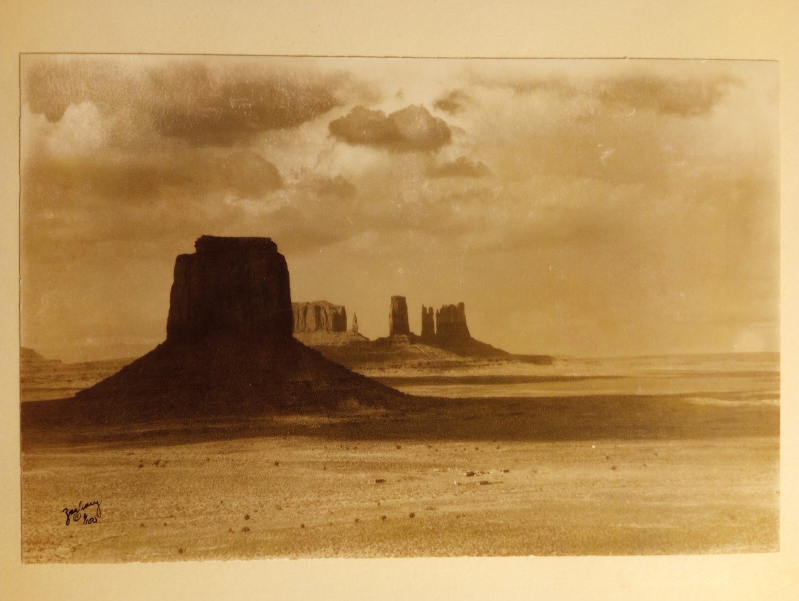 ART – Vintage Signed Limited Edition Zachary Malham 35mm B&W SW Photograph 12×10