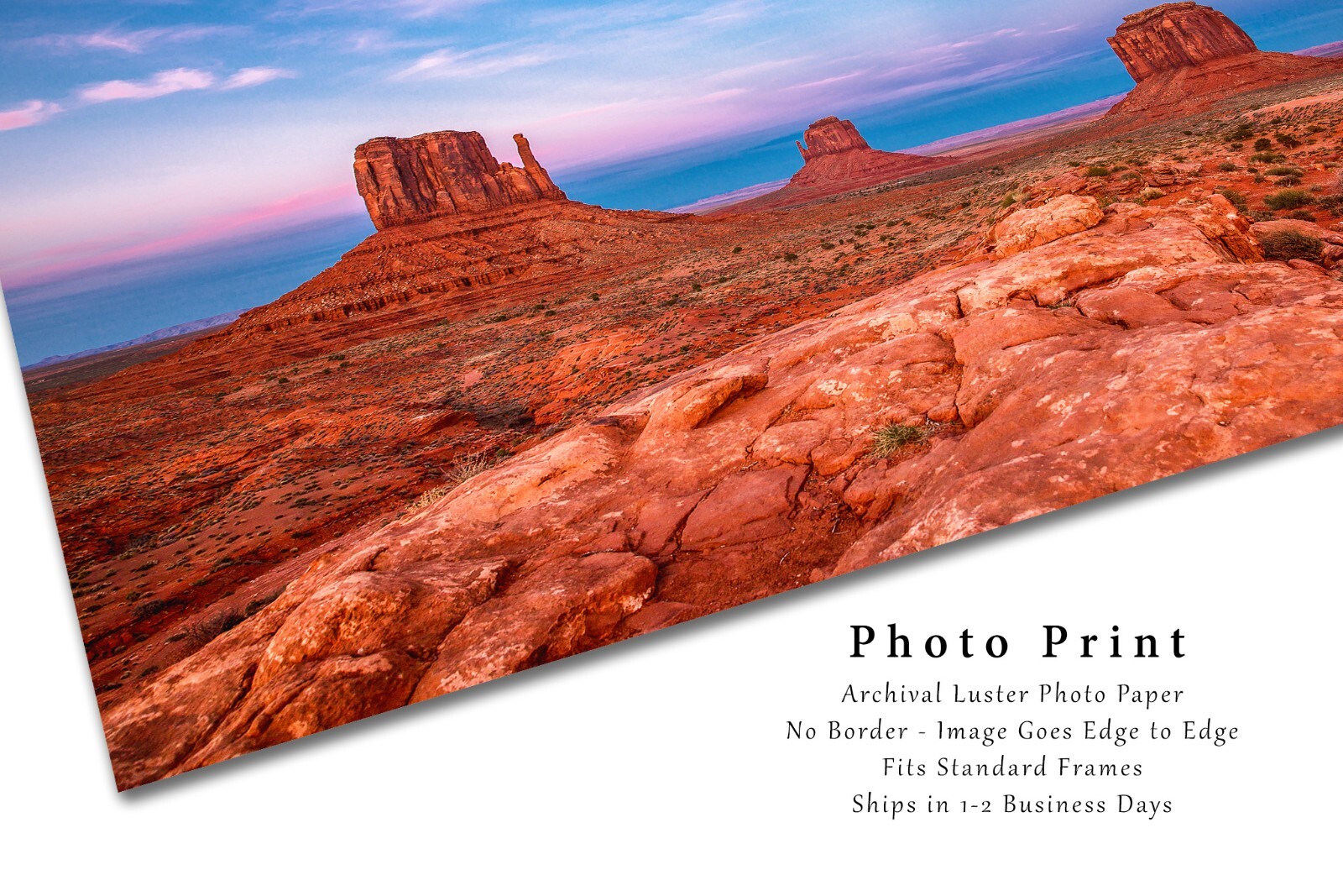Southwest Photography Print – Picture of Monument Valley in Arizona Utah
