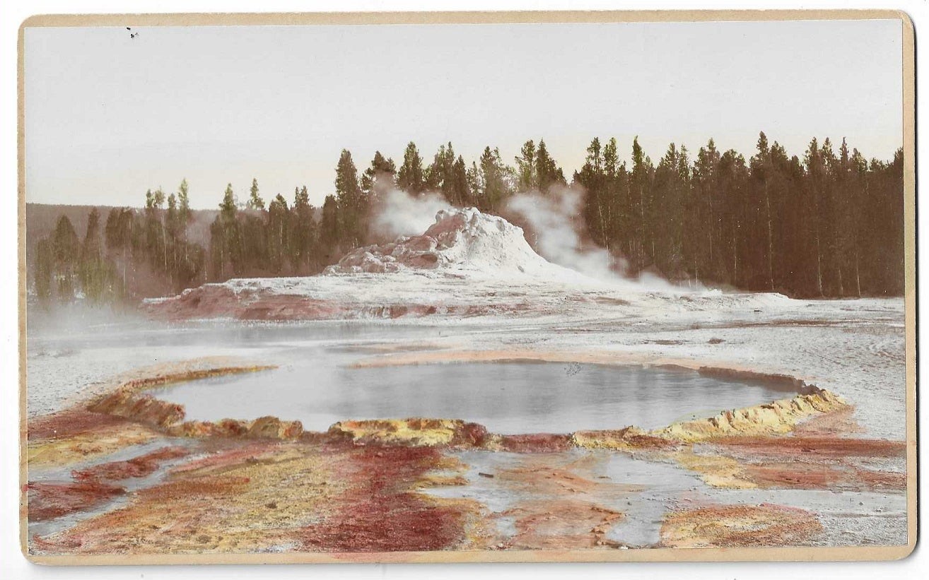 Frank Jay Haynes / Water Color Photographs Hand Painted Yellowstone National