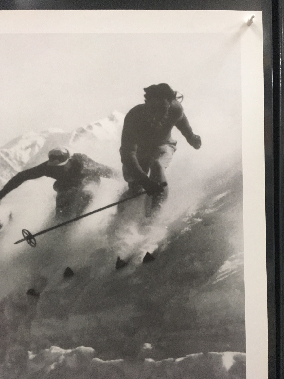 Willy Ronis – Megève, Hiver 1938 – 1988 – Offset