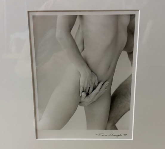 Original Signed Photograph By Franco Salmoiraghi Dated 1988 ‘Torso And Hand’