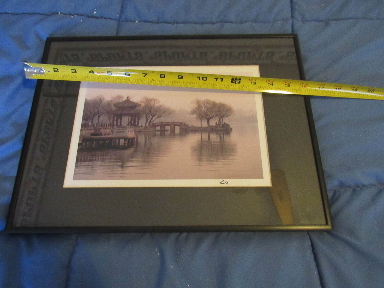 Digital photo of “Garden of Harmonious interests in the Summer Palace” 12″ x 16″