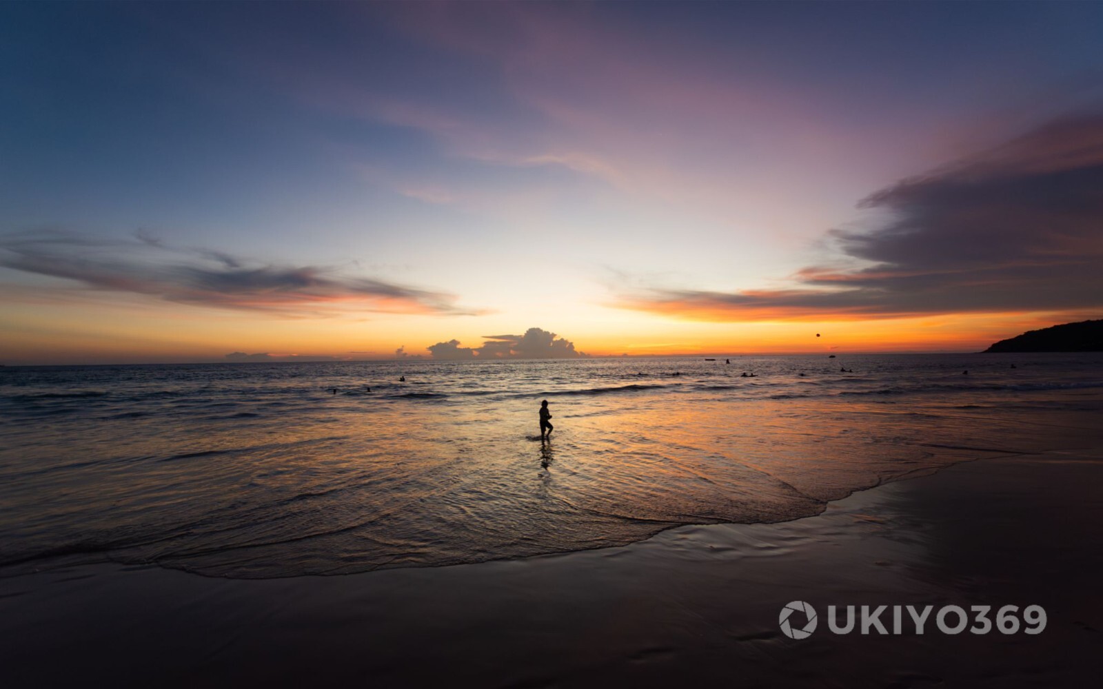 Digital Image Picture Photo Wallpaper Background Desktop Sunset Beach Ocean 1