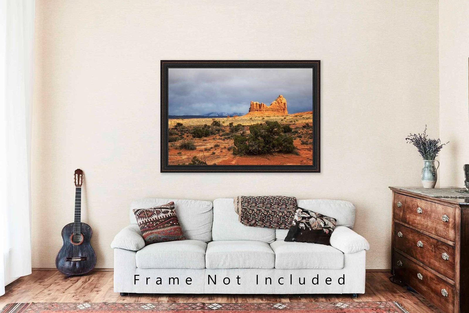 Arches National Park Photography Print: Moab Utah Desert Landscape Photo