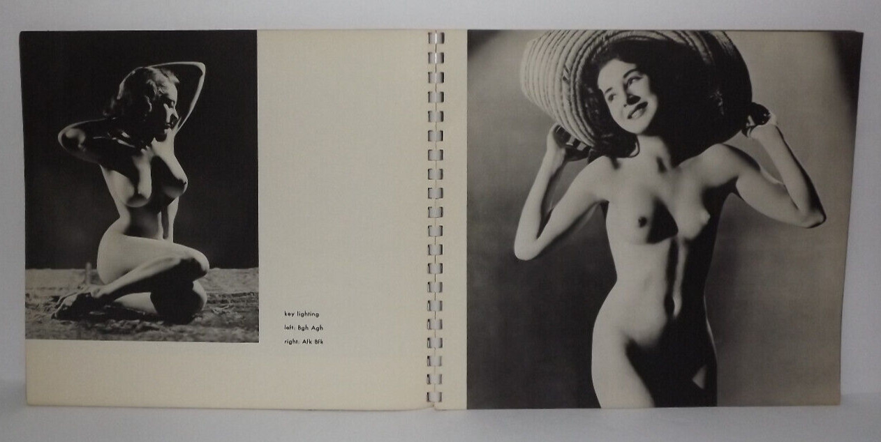 Vintage Art Photography Figure Lighting Composition By Bruno Of Hollywood