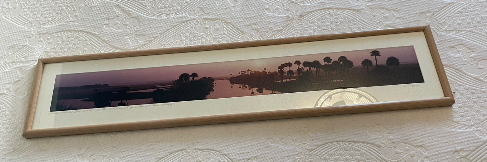 Panoramic Framed ECON Top Econlockhatchee River Florida Steve Vaughn 52:11’