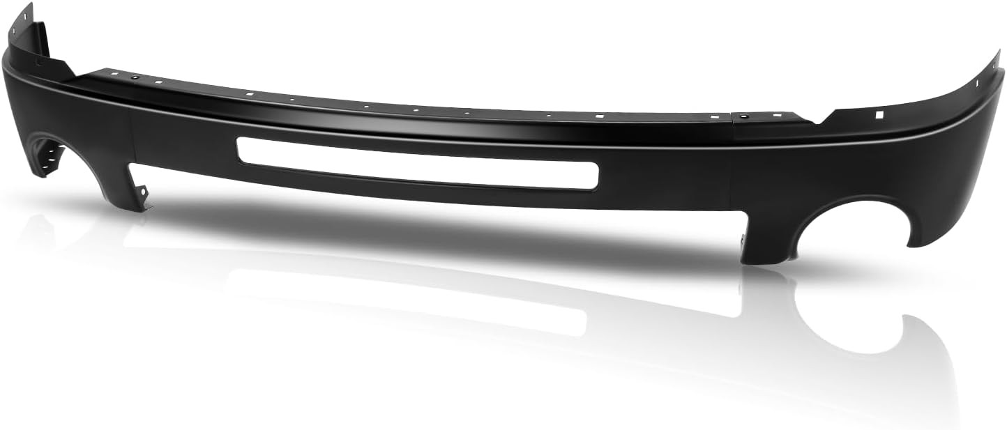 Front Bumper Compatible with 2007-2013 GMC Sierra 1500, 2007-2010 Sierra 2500HD