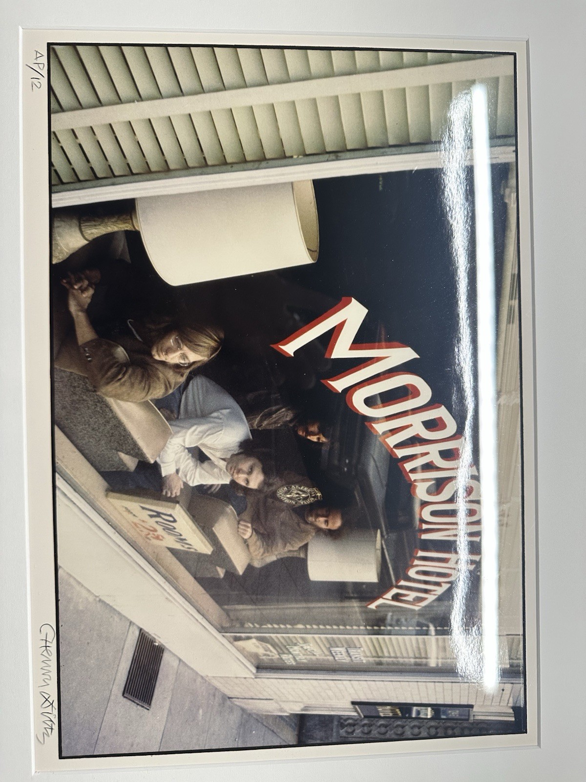Henry Diltz Morrison Hotel Signed Artist Proof Photo Print Matted & Framed