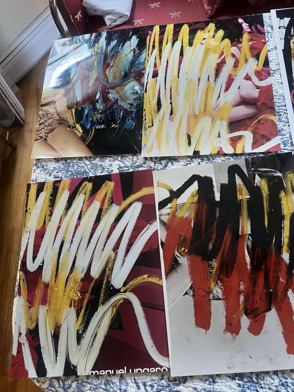 14 Abstract Art Fashion Ads Photo Prints Mixed Media Style Fujifilm Paper 20×15”