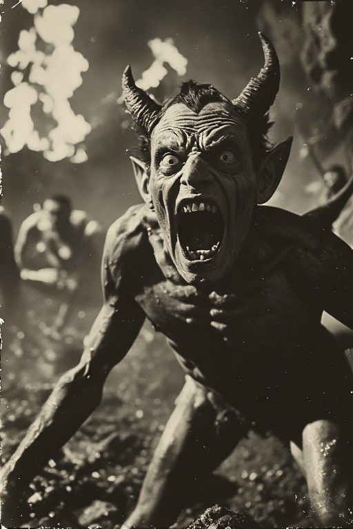 5 ~ 4X6 Glossy 666 Fine Art ‘ SATAN / HELL ‘ Photo FANTASY Set ! 2013598391