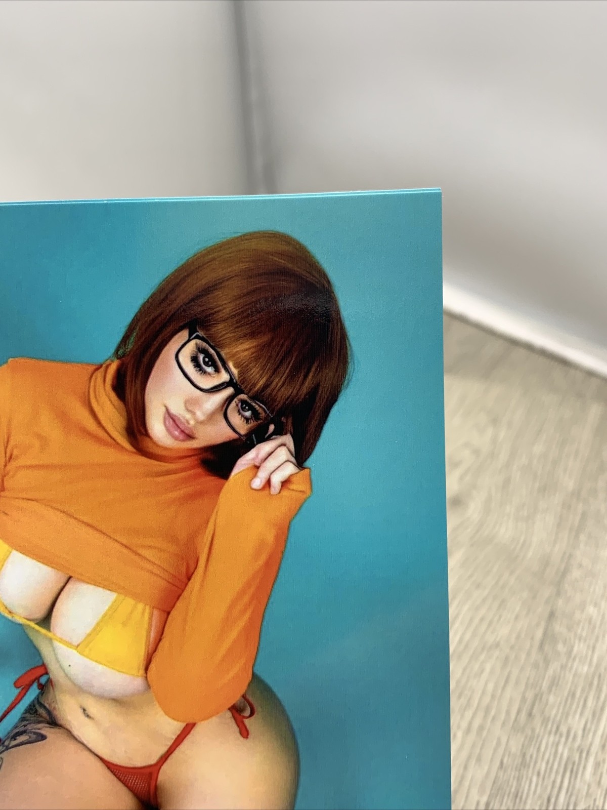 Pinup Girl 4×6 Glossy Photograph Beautiful Woman Sexy Velma Cosplay Stunning