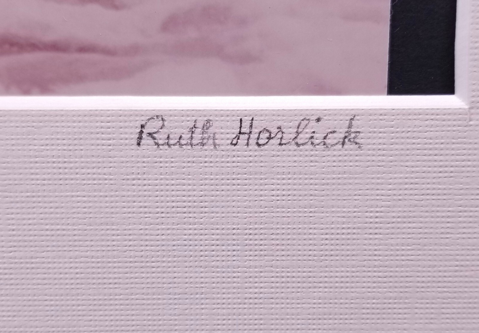 Original Smurf Photo 14 X 11 Matted Signed Ruth Horlick Titled Fun In The Snow