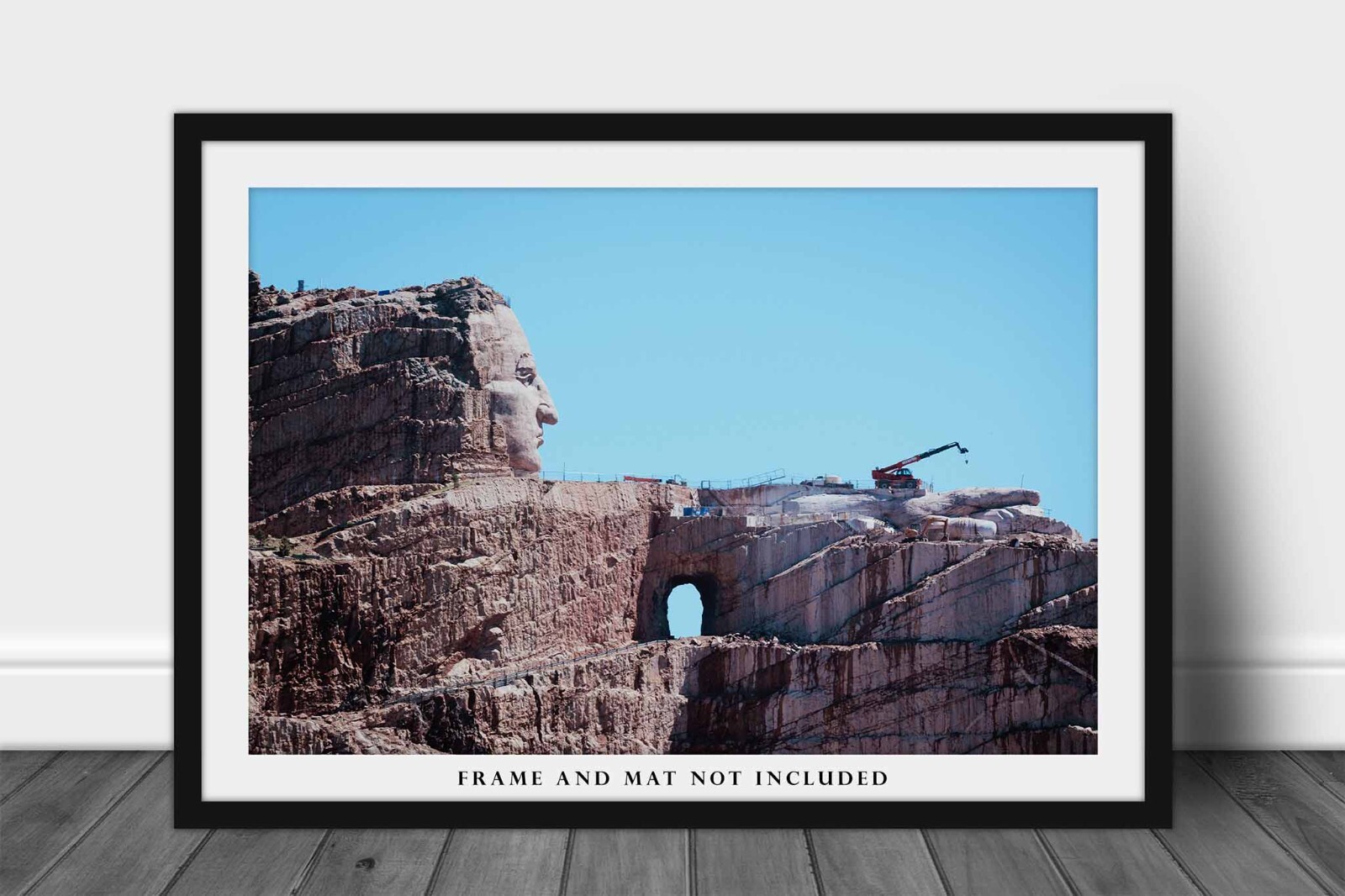 Crazy Horse Photography Print: South Dakota Black Hills Lakota Sioux Photo