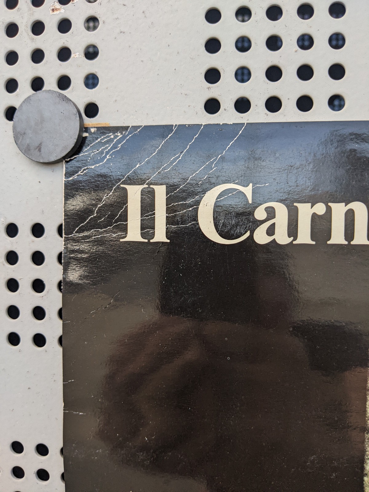 Rare Vintage Original Signed Il Carnevale di Venezia “Pierrot” Poster