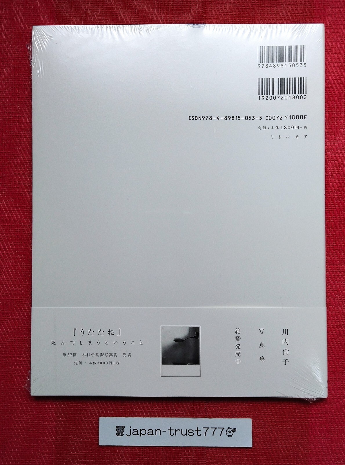 Rinko Kawauchi Hanabi Fireworks Photo Art Book 2001 Japanese Photographer *NEW*