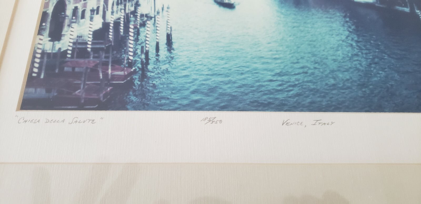 Venice Italy Vintage Photo Dennis Craig Rosen Ltd Edition 185/350 Artist Signed