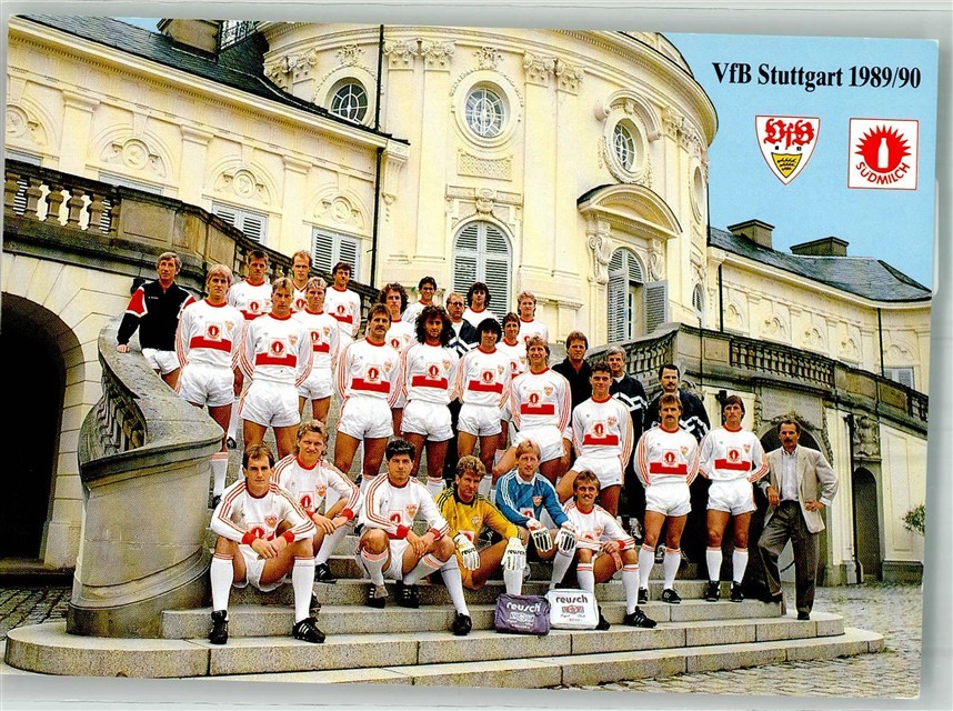 38175117 – 7000 Stuttgart VfB Stuttgart football team 1989