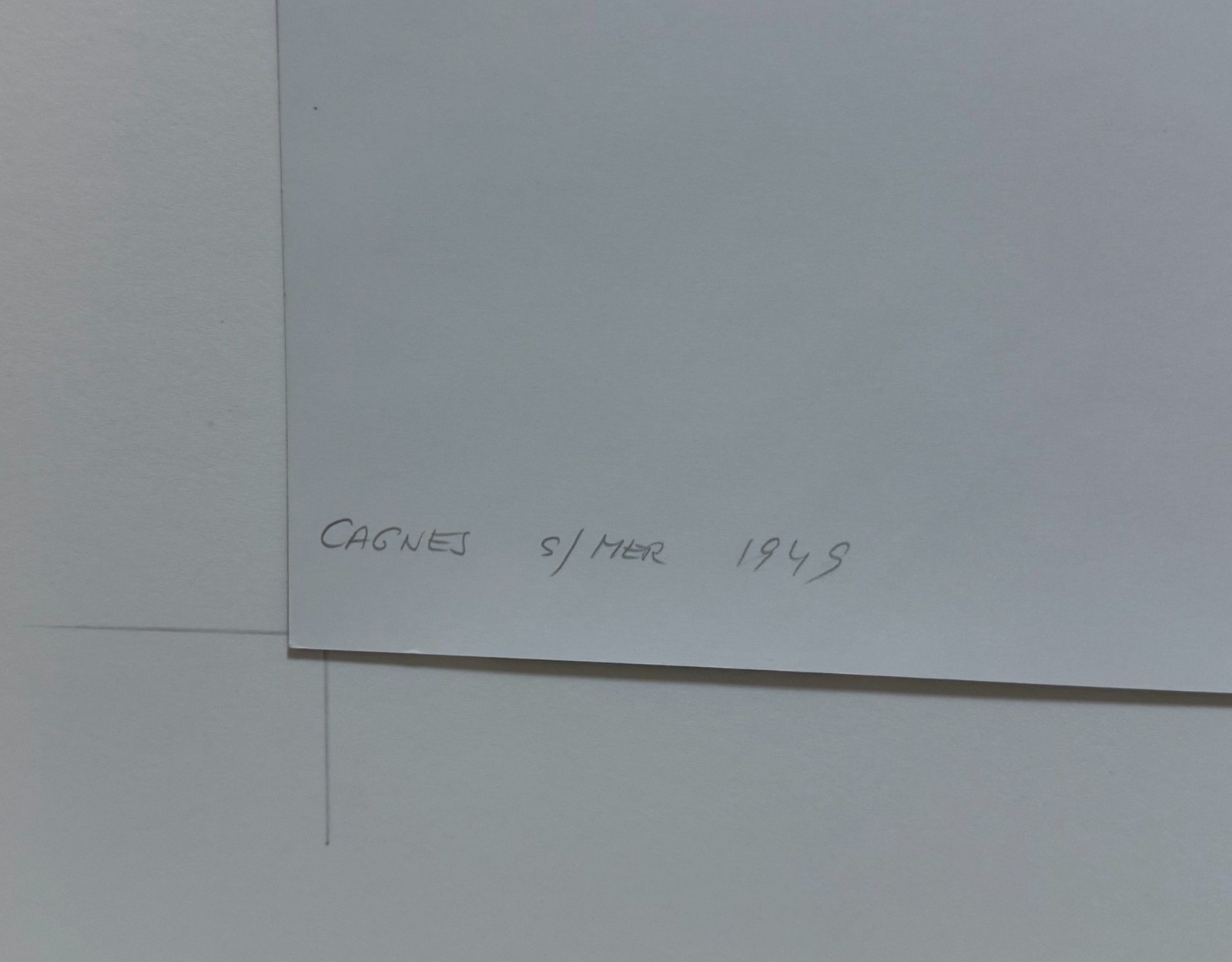 GERMAN PHOTOGRAPHER WILLY MAYWALD – SIGNED, TITLED & DATED GELATIN SILVER PRINT