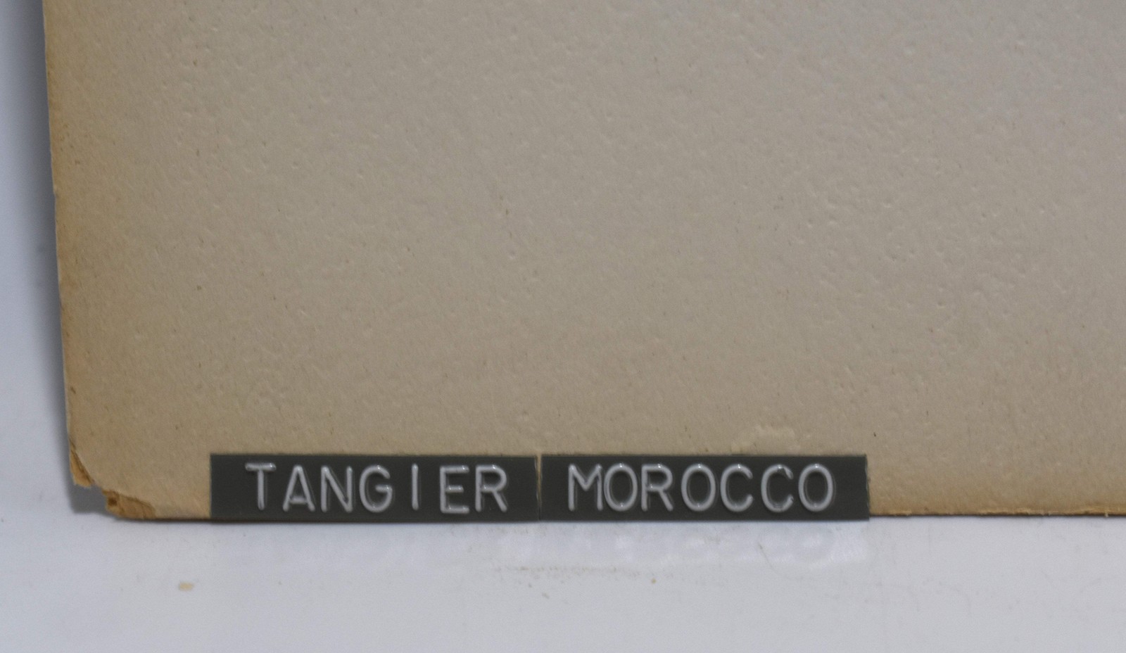 Vintage James W. Howlett Black and White Photograph, ‘Tangier Morocco’