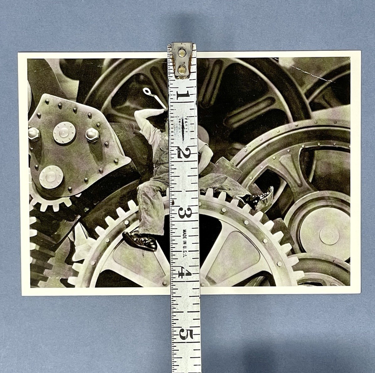 Charlie Chaplin In Modern Times 1935 Art Photo Print Card – Fotofolio 4”x6”
