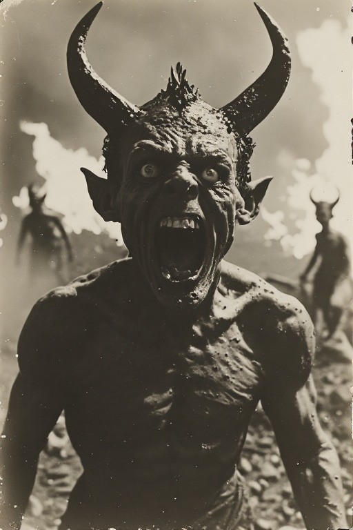 5 ~ 4X6 Glossy 666 Fine Art ‘ SATAN / HELL ‘ Photo FANTASY Set ! 2013598390